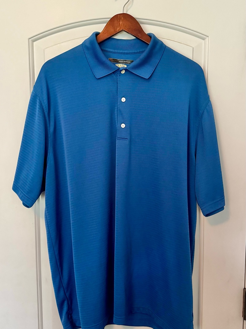 Greg Norman Collection Royal Blue Polo Shirt XXL